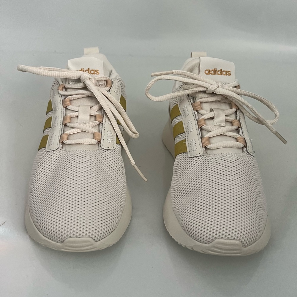 Adidas Racer TR21 K Cloudfoam Sneakers- Gold/White Unisex